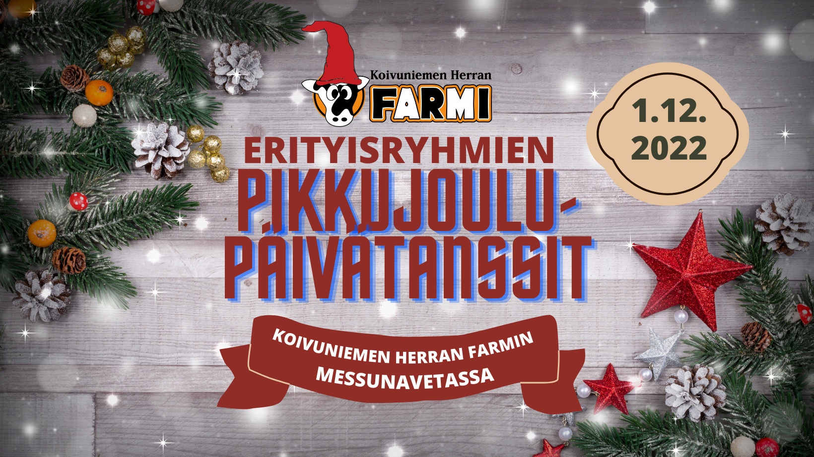 Erityisryhmien pikkujoulupäivätanssit